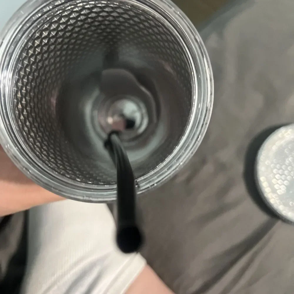 Silver & Black Ombré Studded Tumbler‎
